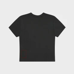 Cherry Women'S-American Classic Baby Tee (Black)