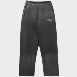 Cherry Sweatpants-American Classic Raw Sweatpants (Vintage Black)