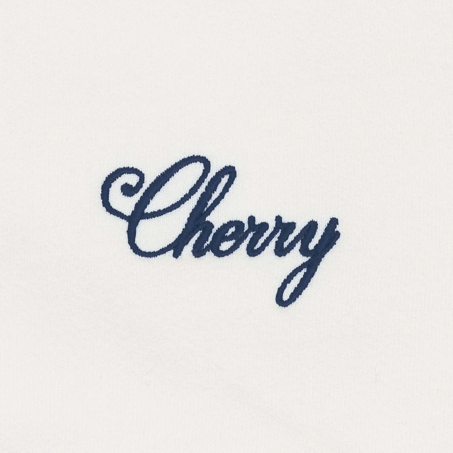 Cherry Sweatpants-American Classic Raw Sweatpants (Cream)