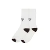 Cherry Accessories-American Classic Socks (White/Black)