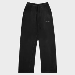 Cherry Sweatpants-Basic Logo Parachute Sweatpants (Black)