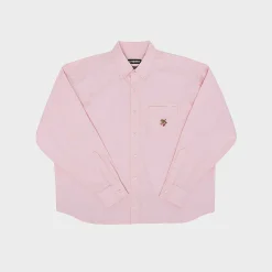 Cherry Shirting-Big Oxford Shirt (Pink)