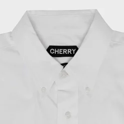 Cherry Shirting-Big Oxford Shirt (White)