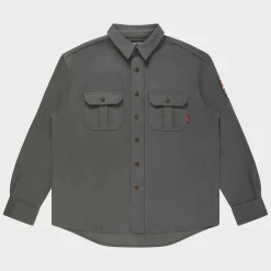 Cherry Shirting-Canton Flannel Shirt (Stone)