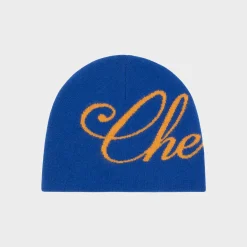 Cherry Headwear-Cashmere Skull Cap Beanie (Blue)