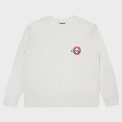 Cherry Tees & Long Sleeves- Cams Pocket L/S T-Shirt (Vintage White)
