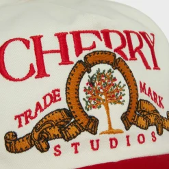 Cherry Headwear- Studios 5 Panel (Red)