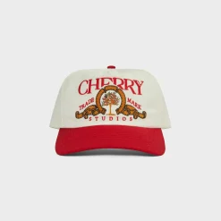Cherry Headwear- Studios 5 Panel (Red)