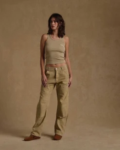 Cherry Pants-Classic Canvas Double Knee (Tan)
