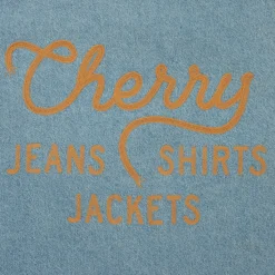 Cherry Shirting-Denim Overshirt (Indigo)
