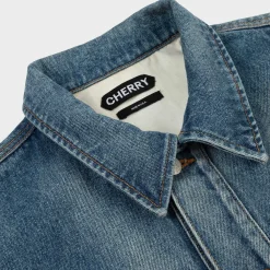 Cherry Jackets-Denim Western Jacket (Indigo)