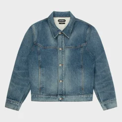 Cherry Jackets-Denim Western Jacket (Indigo)
