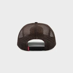 Cherry Accessories-Desert Horse Full Mesh Trucker Hat (Brown)