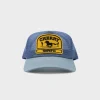 Cherry Accessories-Desert Horse Full Mesh Trucker Hat (Blue)