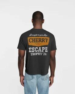 Cherry Tees & Long Sleeves-Escape Boxy Tee (Ash)
