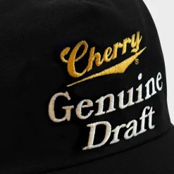 Cherry Headwear-Genuine Draft 5 Panel (Black)