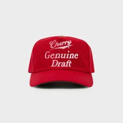 Cherry Headwear-Genuine Draft 5 Panel (Red)