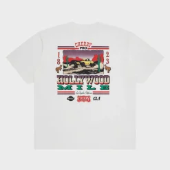 Cherry Tees & Long Sleeves-Hollywood Mile Pocket Tee (Vintage White)