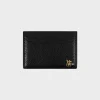 Cherry Accessories-Leather Card Holder (Black)