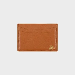 Cherry Accessories-Leather Card Holder (Saddle Brown)