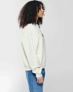 Cherry Sweatshirts-Lovers Crewneck (Cream)