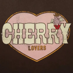 Cherry Sweatshirts-Lovers Crewneck (Espresso)