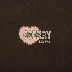Cherry Sweatshirts-Lovers Crewneck (Espresso)