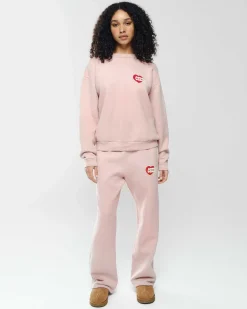 Cherry Sweatshirts-Lovers Crewneck (Rose)