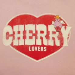 Cherry Sweatshirts-Lovers Crewneck (Rose)
