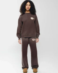 Cherry Sweatpants-Lovers Parachute Sweatpant (Espresso)