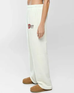 Cherry Sweatpants-Lovers Parachute Sweatpant (Cream)