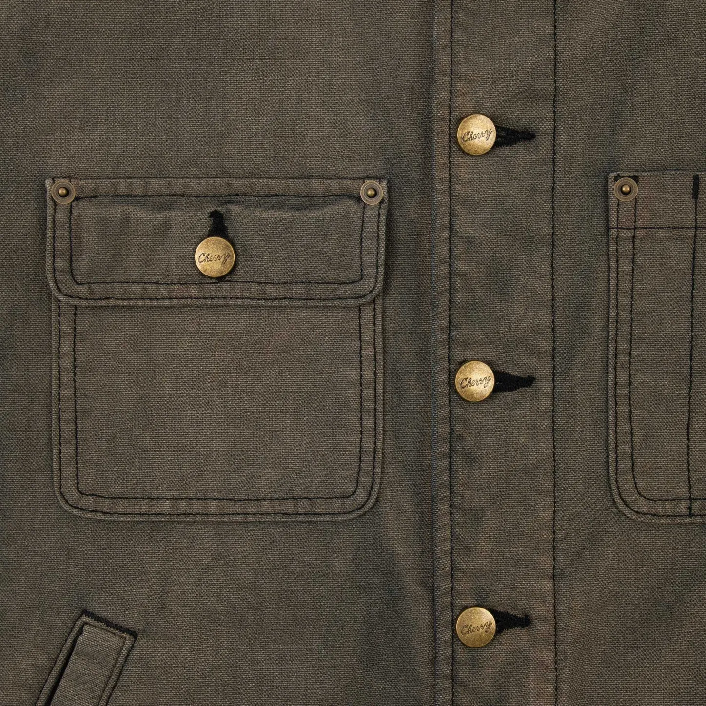 Cherry Jackets-Mechanic Jacket (Vintage Black)