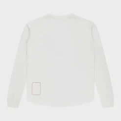 Cherry Tees & Long Sleeves-Men'S Henley Thermal L/S T-Shirt (White)
