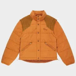 Cherry Jackets-Mountain Puffer Jacket (Orange)