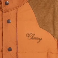 Cherry Jackets-Mountain Puffer Jacket (Orange)