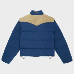 Cherry Jackets-Mountain Puffer Jacket (Royal Blue)