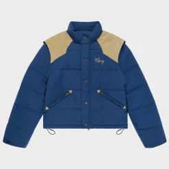 Cherry Jackets-Mountain Puffer Jacket (Royal Blue)