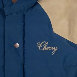 Cherry Jackets-Mountain Puffer Jacket (Royal Blue)