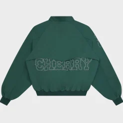 Cherry Jackets-Nylon Championship Jacket (Cactus)