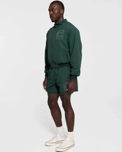 Cherry Jackets-Nylon Championship Jacket (Cactus)