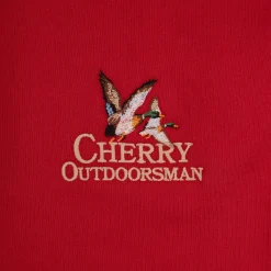 Cherry Sweatpants-Outdoorsman Sweatpants (Red)