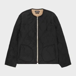 Cherry Jackets-Quilted Shell Jacket (Black)