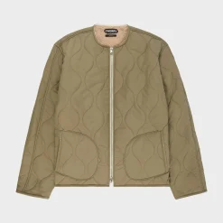 Cherry Jackets-Quilted Shell Jacket (Green)