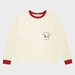 Cherry Tees & Long Sleeves-Ranch Thermal Shirt (Vintage White)