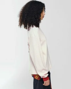 Cherry Tees & Long Sleeves-Ranch Thermal Shirt (Vintage White)