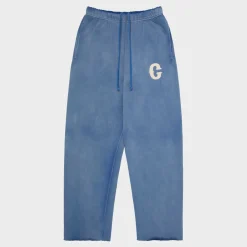 Cherry Sweatpants-Ranch Wear Raw Sweatpants (Royal)