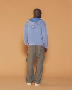 Cherry Sweatshirts-Ranch Wear Zip-Up (Pacific Blue)