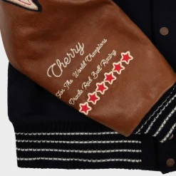 Cherry Jackets-Red Bull Racing Varsity Jacket (Midnight Blue)