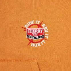 Cherry Sweatshirts-Ride It, Rev It Hoodie (Orange)