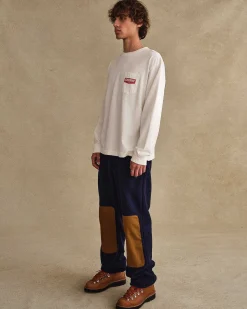 Cherry Tees & Long Sleeves-Ride It, Rev It Pocket L/S T-Shirt (White)